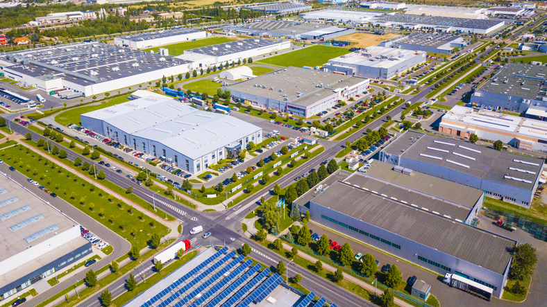 Relevamiento aéreo de parques industriales