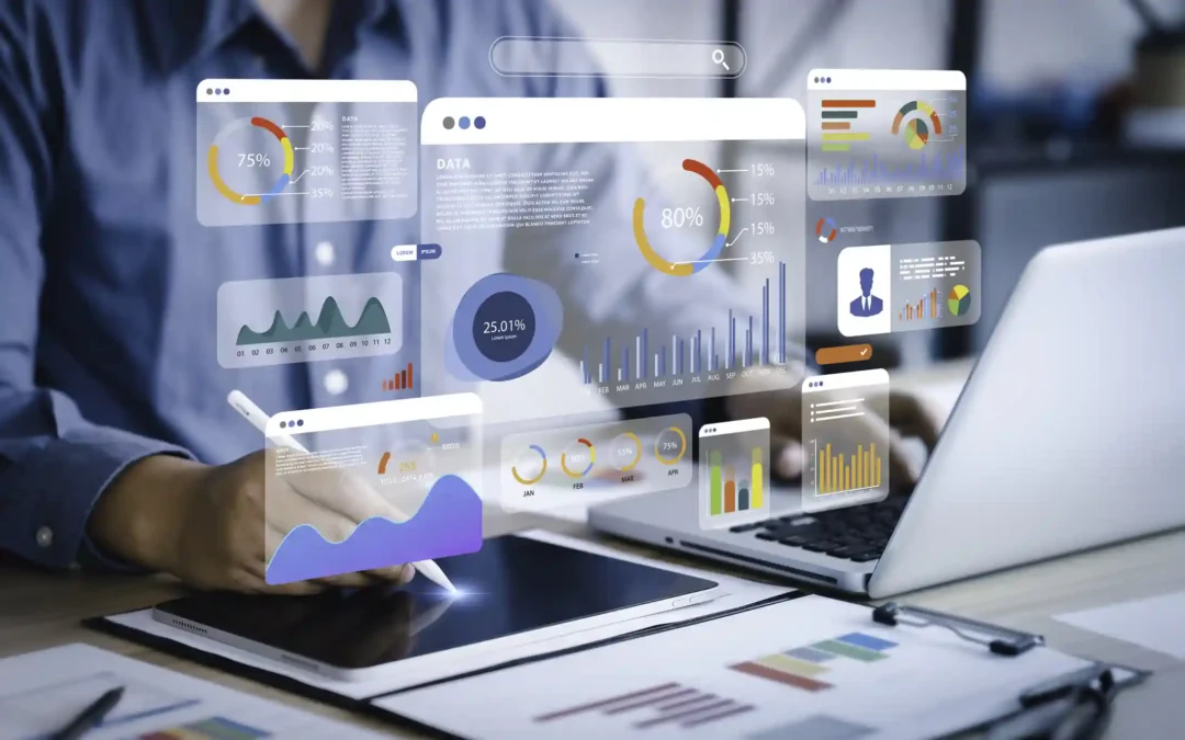 Director observando un dashboard unificado de monitoreo y operación en pantalla